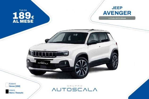 JEEP Avenger 1.2 Turbo 100 CV Altitude rif. 23909360