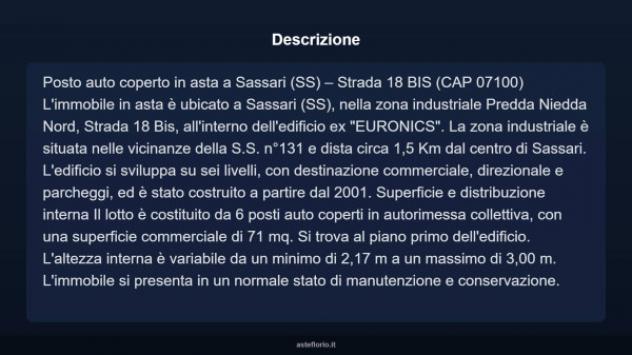 Immobile in asta di 71 m² in vendita a Sassari - Foto 3