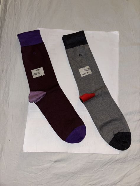 2 CALZE NUOVE DA UOMO IN COTONE FIRMATE ORIGINALI”PAUL SMITH”MADE IN ITALY - Foto 3
