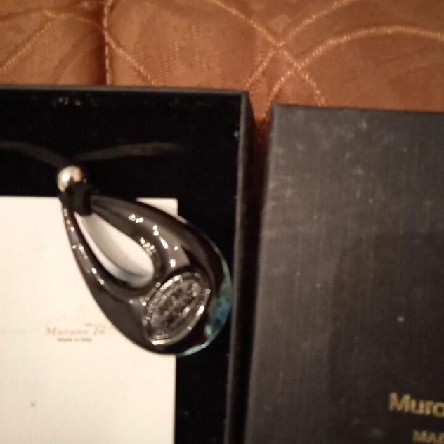 Pendente Murano Glass Murrina in vetro e oro