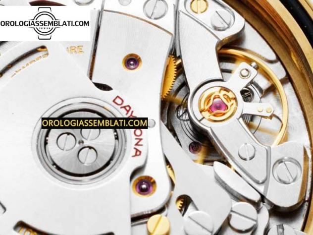 Rolex Replica DAYTONA 116508 1:1 BEST EDITION QUADRANTE NERO/YG SU BRACCIALE YG SA4130 V2 - Foto 9