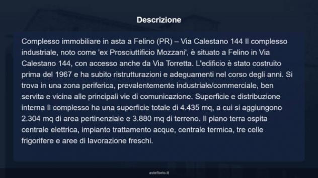 Immobile in asta di 4435 m² in vendita a Felino - Foto 10