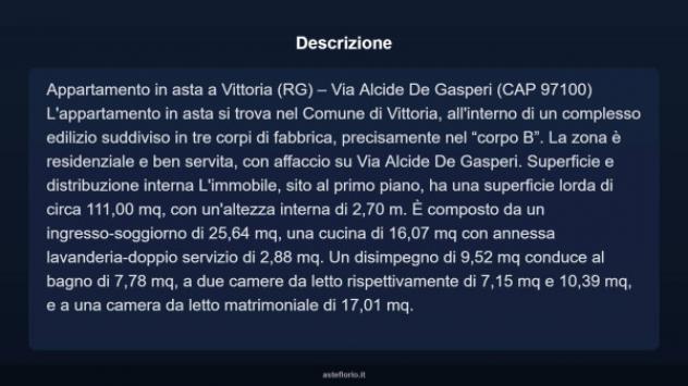 Immobile in asta di 111 m², box auto in vendita a Vittoria - Foto 16