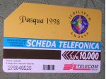 SCHEDA TELEFONICA ITALIA 64U