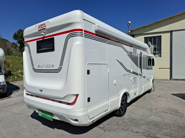 MOTORHOME ARCA DUCATO SEMIDINETTE LETTO MATRIMONIALE GARAGE BASCULANTE CLIMATIZZATOREFOTOVOLTAICO ALKO CAMPEGGIO CAMPER USATI GENERALI 1567 - Foto 4