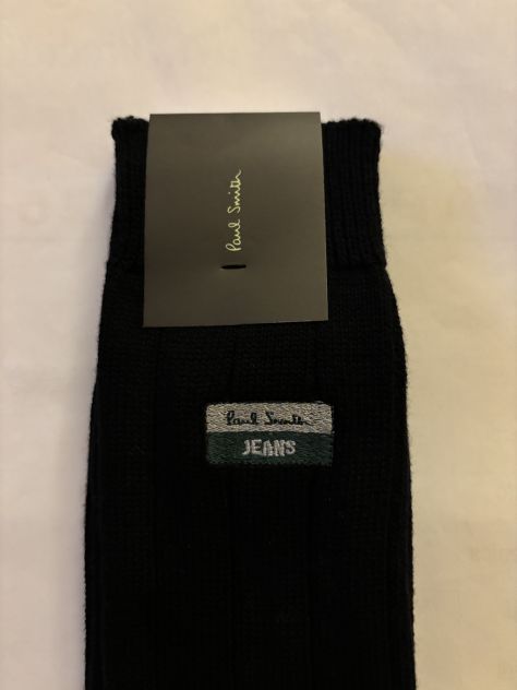 CALZE NUOVE CON IL CARTELLINO DA UOMO FIRMATE ORIGINALI PAUL SMITH,MADE IN ITALY - Foto 4
