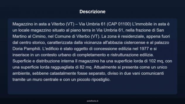 Immobile in asta di 97 m² in vendita a Viterbo - Foto 3