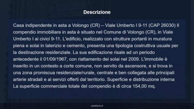 Immobile in asta di 154 m², box auto in vendita a Volongo - Foto 17