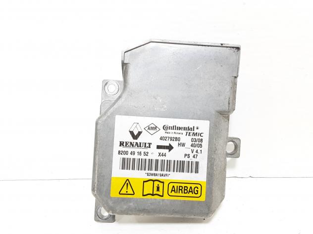 CENTRALINA AIRBAG RENAULT Twingo II serie 8200491652 (0714)