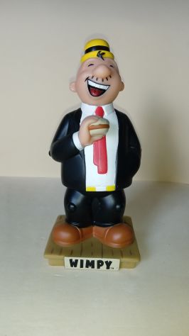 Poldo Wimpy Wacky Wobbler Bobble Head Braccio di Ferro - Foto 5