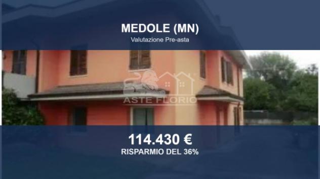 Immobile in asta di 340 m², box auto in vendita a Medole