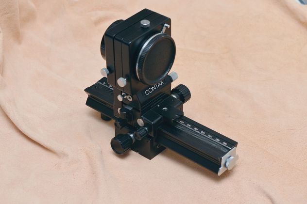 Contax Soffietto Auto Bellows originale con doppia slitta