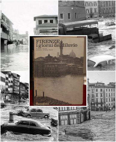 FIRENZE i giorni del diluvio, Sansoni Prima edizione 30 novembre 1966. - Foto 6