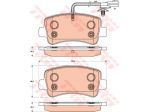Trw Serie Pattini Post. Opel Movano 07/10 Gdb1903