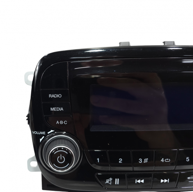 FRONTALINO AUTORADIO FIAT 500 Serie 0735716291 169 A4.000 Benzina 1200 (15) - Foto 3