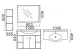 MOBILE BAGNO A SOSPENSIONE