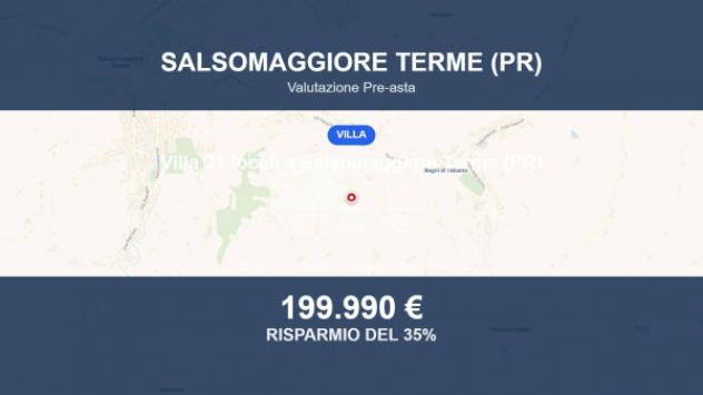 Immobile in asta di 1797 m² con più di 5 locali e box auto in vendita a Salsomaggiore Terme