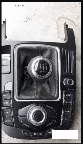 Audi A4 A6 dopo 2009 console leva delle marce