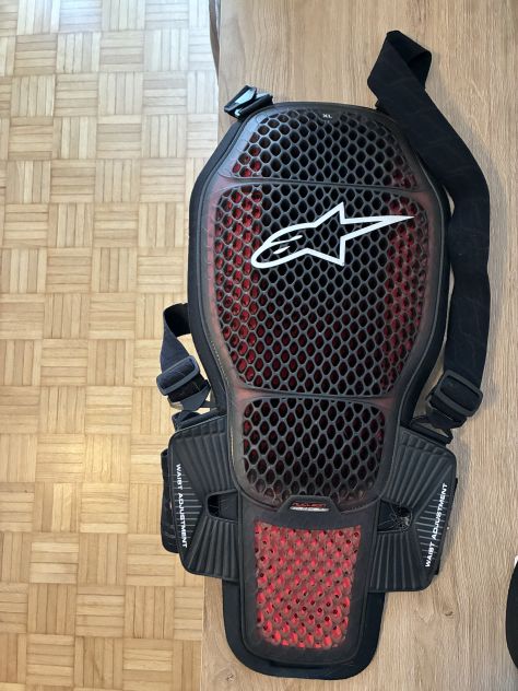 Para schiena moto