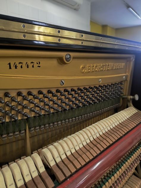 Pianoforte Bechstein Concert 8 tedesco con trasporto e panca inclusi - Foto 3