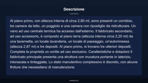 Immobile in asta di 216 m² con più di 5 locali e box auto in vendita a Anguillara Veneta - Foto 5