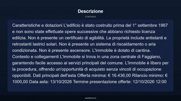 Immobile in asta di 95 m² in vendita a Faggiano - Foto 9