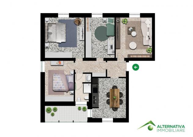 Appartamento in vendita a Pisa 90 mq Rif: 1303682