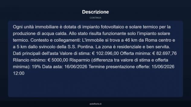 Immobile in asta di 58 m² in vendita a Pomezia - Foto 12