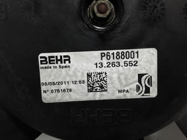 CONVOGLIATORE A/C CON ELETTROVENTOLA OPEL Corsa D 5P 1° Serie 13249564 (06) - Foto 4