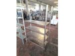 scaffalatura inox per carne usata
