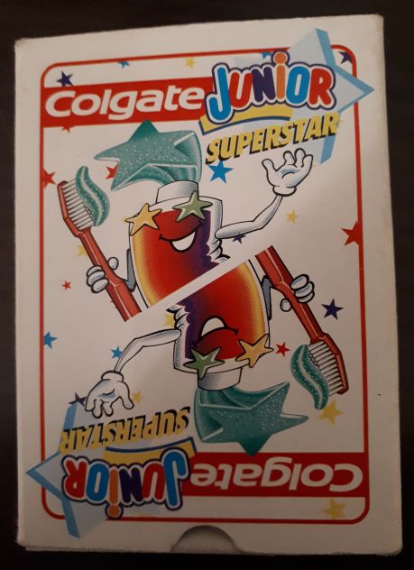 WALT DISNY TOPOLINO GADGET CARTE DA GIOCO COLGATE JUNIOR SUPERSTAR MODIANO - Foto 7