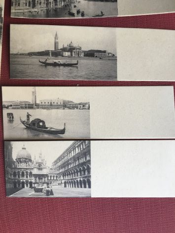 Rare Mini cartoline Vedue di Venezia - Foto 2