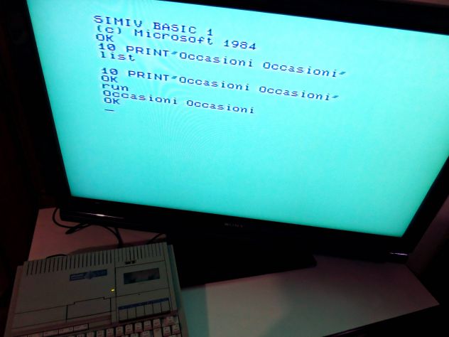 Olivetti Prodest PC 128 (Anno 1986) Funzionante, RARO! - Foto 4