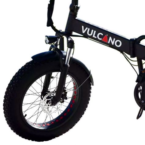 Fat Bike Vulcano Deluxe V2.4.7 500W 48V NUOVO - Foto 3