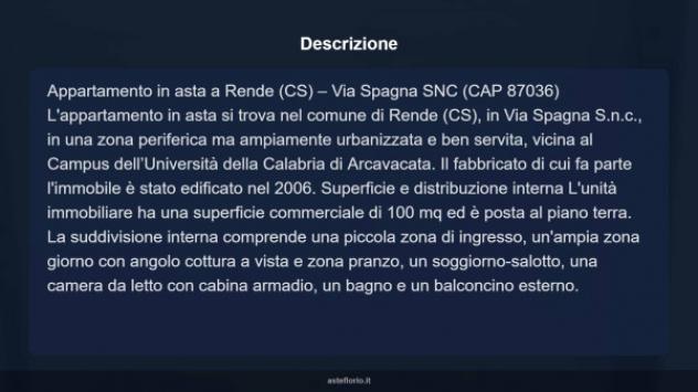 Immobile in asta di 100 m² in vendita a Rende - Foto 13