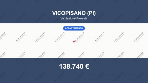 Immobile in asta di 117 m² in vendita a Vicopisano