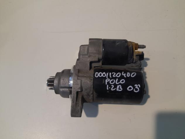 MOTORINO D' AVVIAMENTO VOLKSWAGEN Polo 4° Serie 0001120400 diesel 1.2 (0109)