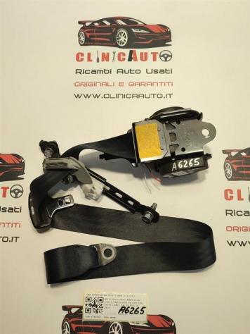 CINTURA DI SICUREZZA ANTERIORE SINISTRA MITSUBISHI Outlander Serie (CW0) 604675800A 607677300B 4HN (0709)