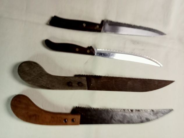SET QUATTRO COLTELLI VINTAGE DA COLLEZIONE - Foto 2