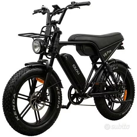 Ouxi V8 Pro Fat E-Bike 250W 48V Doppia Batteria Full Suspension - Foto 4