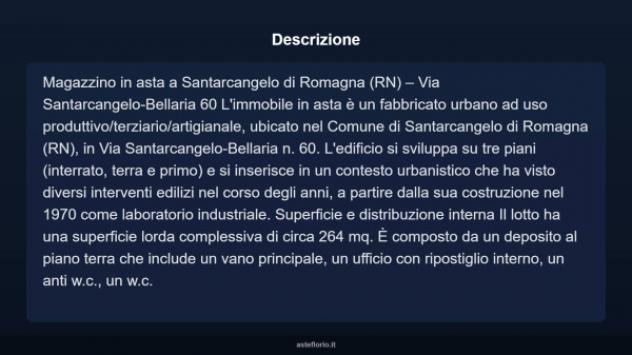 Immobile in asta di 264 m² in vendita a Santarcangelo di Romagna - Foto 4