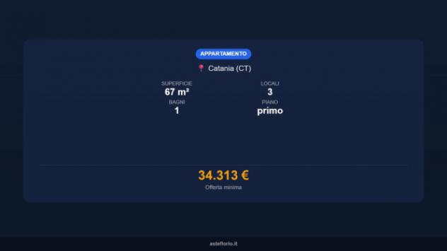 Immobile in asta di 67 m² in vendita a Catania - Foto 14
