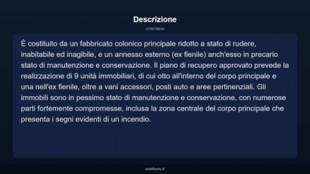 Immobile in asta di 2318 m² in vendita a San Giuliano Terme - Foto 5