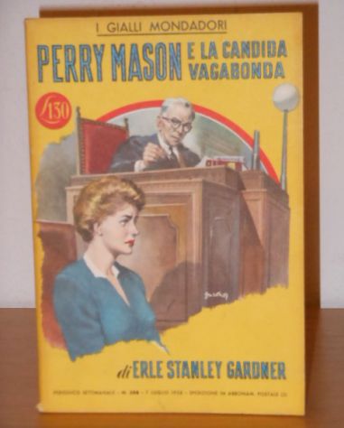 PERRY MASON E LA CANDIDA VAGABONDA, ERLE S. GARDNER, I GIALLI MONDADORI N. 388 - Foto 2