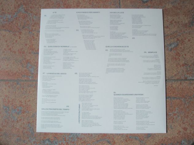 FRANCESCO MOTTA - Semplice - LP Blu, autografato - SOLO CONSEGNE - Foto 4
