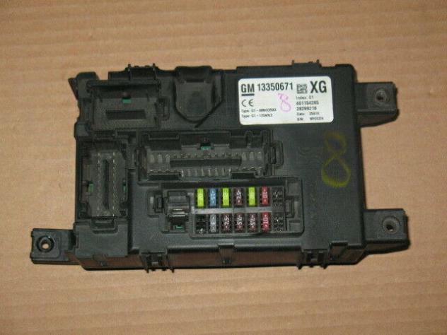 13350671 Ecu body computer opel corsa d 13350671 13350671xg