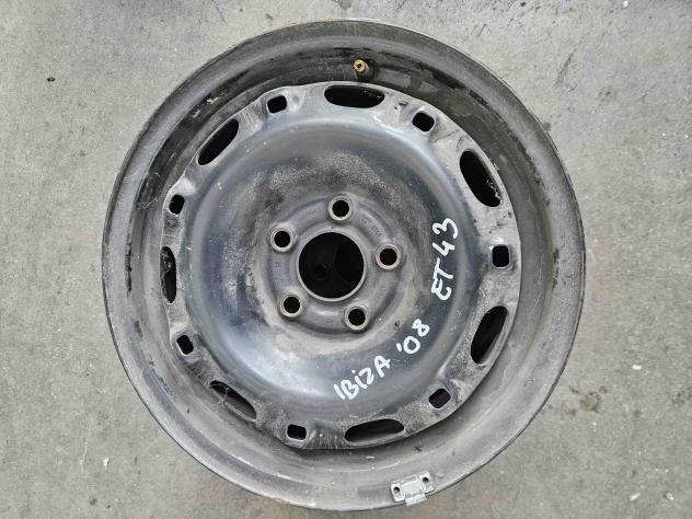 CERCHIO IN FERRO SEAT Ibiza Serie (0812)