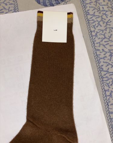 CALZE NUOVE DA UOMO IN LANA FIRMATE ORIGINALI PAUL SMITH,MADE IN ITALY - Foto 9