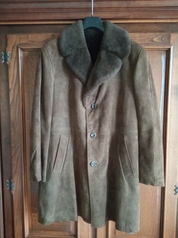 Cappotto uomo taglia 50 in pelle sintetica