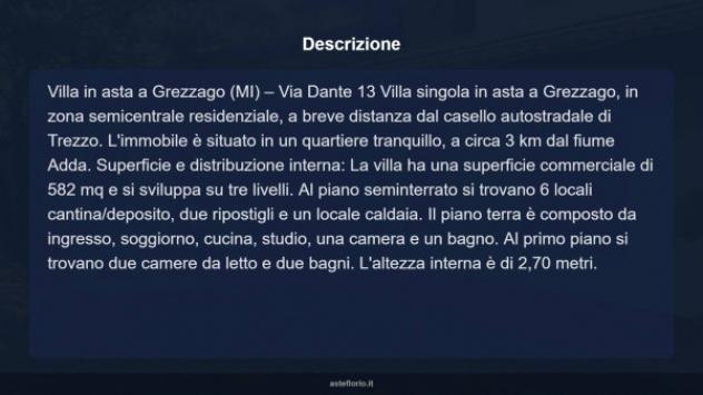Immobile in asta di 582 m², box auto doppio in vendita a Grezzago - Foto 13